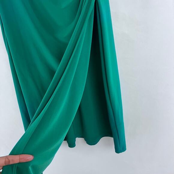 NEW Ralph Lauren Green Knee Length Mini Cocktail Women's Dress Size 8 - Picture 6 of 7